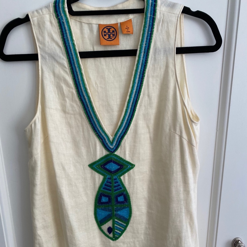 Tory Burch Linen Top